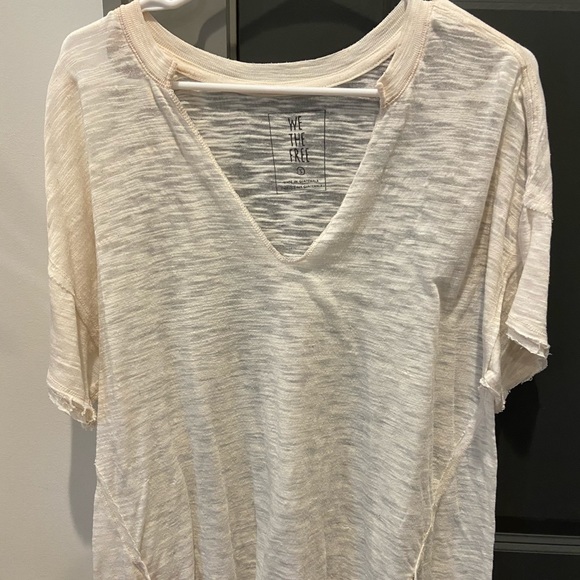 We the free cream short sleeve - Picture 1 of 2